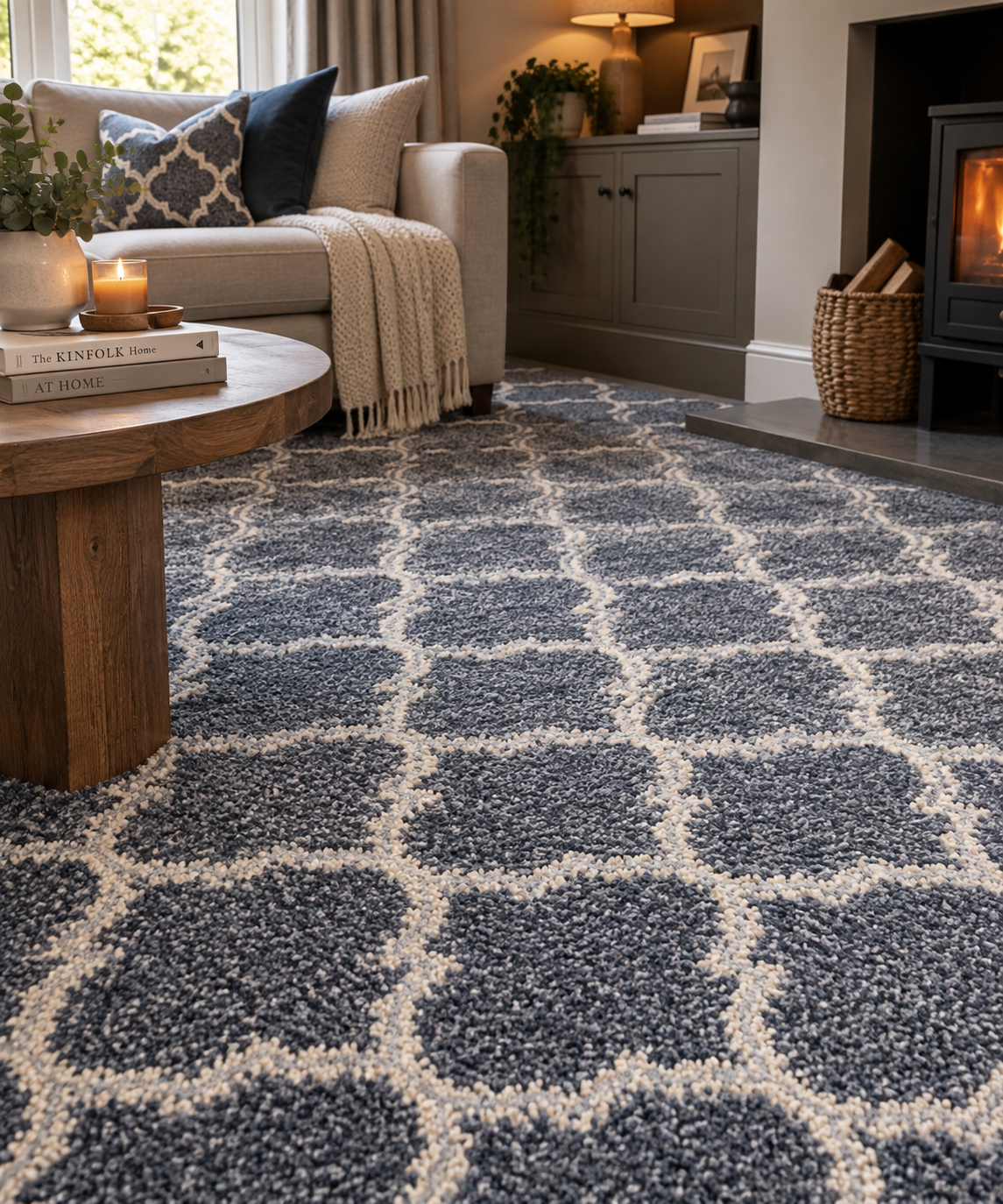 Atlas Carpet Blue/Navy